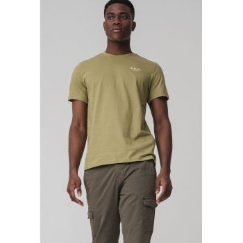 Tricou slim fit cu logo discret Austin
