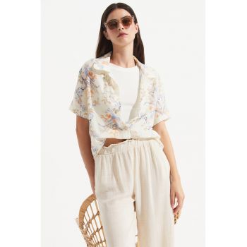 Camasa cu model floral