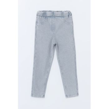 Colanti cu aspect din denim
