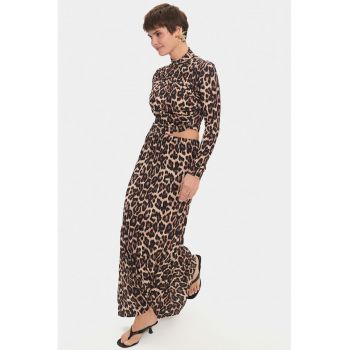 Fusta evazata cu animal print