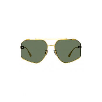 Ochelari de soare aviator unisex supradimensionati