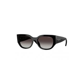 Ochelari de soare cat-eye cu logo