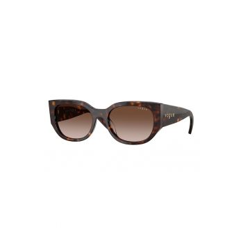 Ochelari de soare cat-eye cu logo