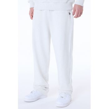 Pantaloni de trening relaxed fit din amestec de bumbac