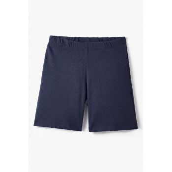 Pantaloni scurti cu model uni