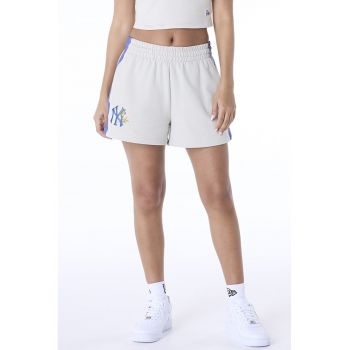 Pantaloni scurti din amestec de bumbac cu talie elastica