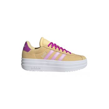 Pantofi sport flatform de piele intoarsa Court Bold