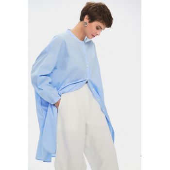 Rochie camasa cu maneci cazute