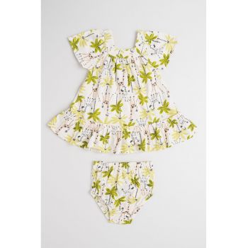 Rochie de bumbac cu model