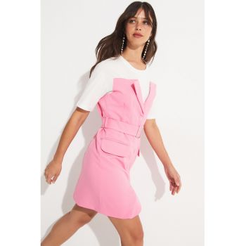 Rochie mini cu o curea asortata
