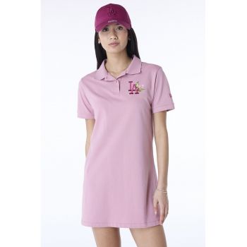 Rochie polo cu monograma brodata