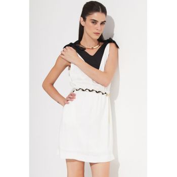 Rochie scurta cu decolteu in V