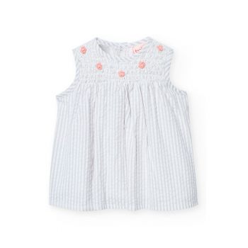 Set de rochie din bumbac si chiloti - 2 Piese