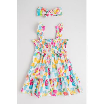 Set de rochie evazata si bentita