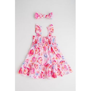 Set de rochie evazata si bentita