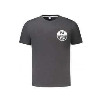 Tricou barbati - cu imprimeu cu logo - Regular fit