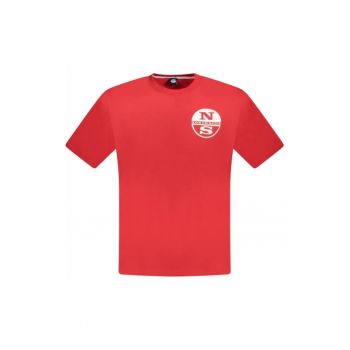 Tricou barbati - cu imprimeu cu logo - Regular fit