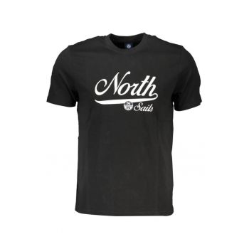 Tricou barbati - cu imprimeu cu logo -