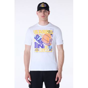 Tricou cu imprimeu grafic si text