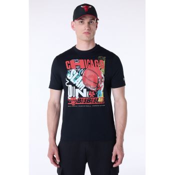 Tricou cu imprimeu grafic si text