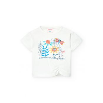 Tricou cu volane
