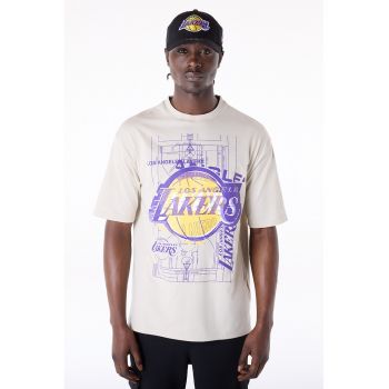 Tricou din amestec de bumbac cu logo