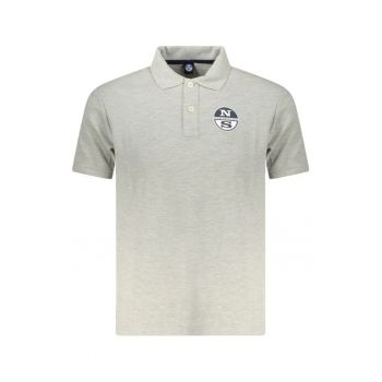 Tricou polo barbati - cu imprimeu cu logo - Regular fit -