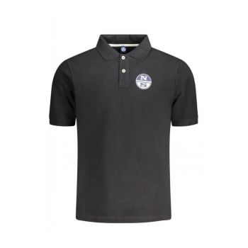 Tricou polo barbati - cu imprimeu cu logo - Regular fit -