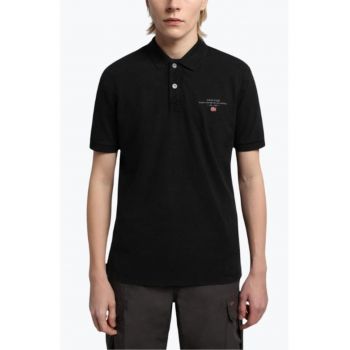Tricou polo barbati din bumbac Elbas cu croiala Regular Fit -