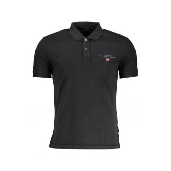 Tricou Polo barbati - Elbas NP0A4GB4 - Logo Brodat - Regular Fit -