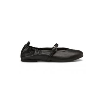 Balerini Mary Jane de piele