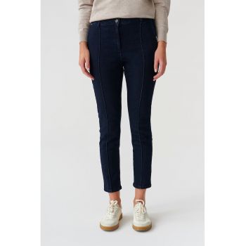 Blugi crop slim fit