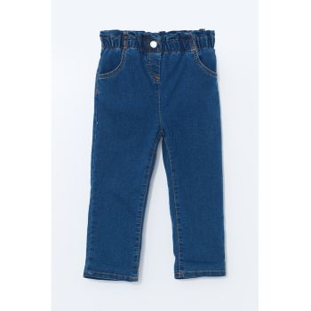 Blugi cu talie elastica
