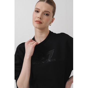 Bluza de trening cu logo pe piept