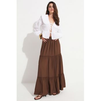 Fusta maxi evazata