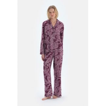 Pantaloni de pijama cu imprimeu
