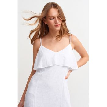 Rochie lunga cu croiala dreapta