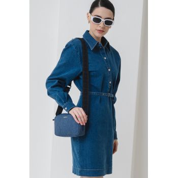 Rochie mini din denim Konema