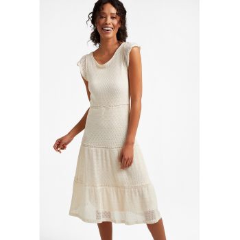 Rochie scurta cu croiala evazata