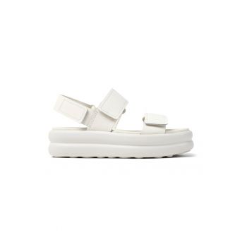 Sandale de piele cu velcro