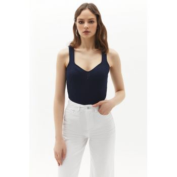 Top striat tricotat
