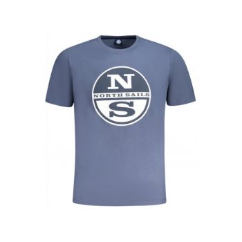 Tricou barbati  bleumarin cu logo