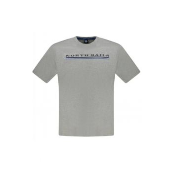 Tricou barbati - cu imprimeu cu logo - Regular fit -
