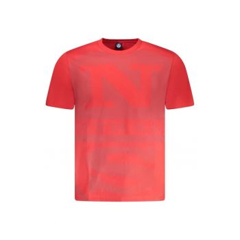 Tricou barbati - cu imprimeu cu logo - Regular fit -