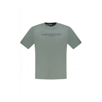 Tricou barbati - cu imprimeu cu logo - Regular fit -