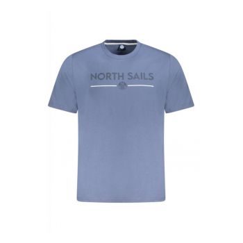Tricou barbati cu maneca scurta - cu imprimeu cu logo - Regular fit -