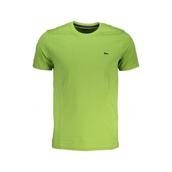 Tricou barbati cu maneca scurta - cu mini logo - Slim fit -
