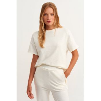 Tricou cu decolteu rotund