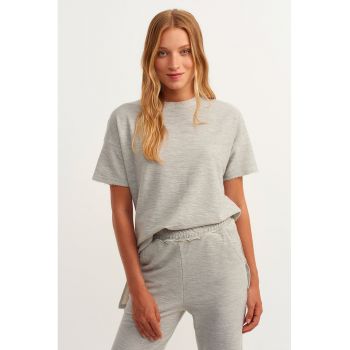 Tricou cu decolteu rotund