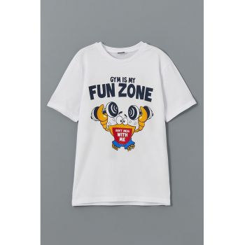 Tricou cu imprimeu grafic